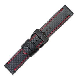 Imagine curea ceas piele naturala CARBON-22-354 nr.1