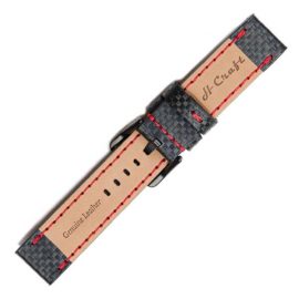 Imagine curea ceas piele naturala CARBON-22-354 nr.2