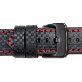 Imagine curea ceas piele naturala CARBON-22-354 nr.3