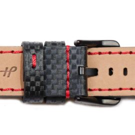 Imagine curea ceas piele naturala CARBON-22-354 nr.5